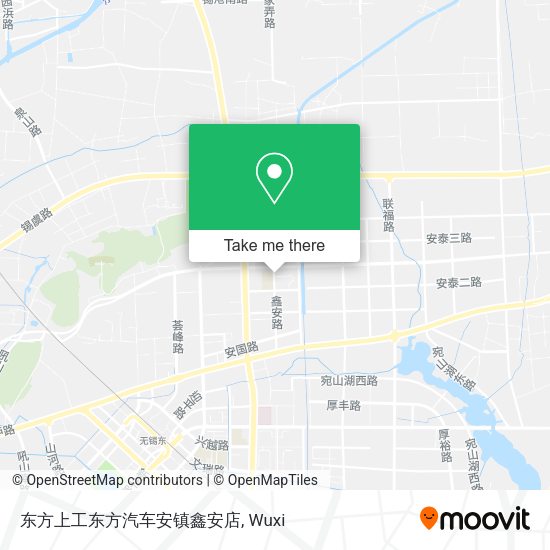 东方上工东方汽车安镇鑫安店 map