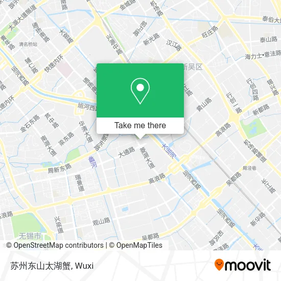 苏州东山太湖蟹 map