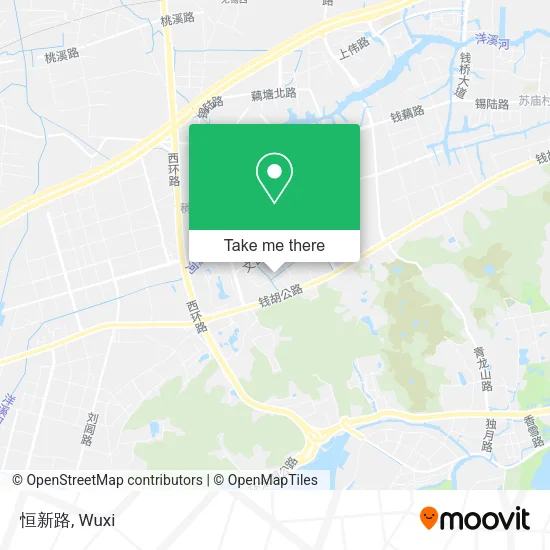 恒新路 map