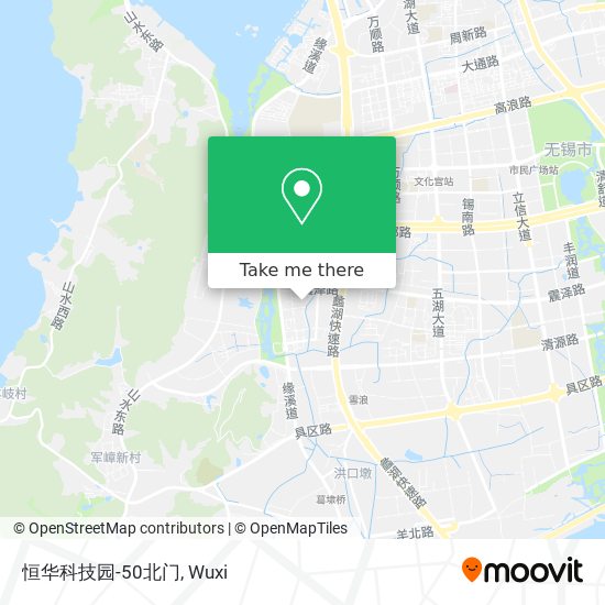 恒华科技园-50北门 map