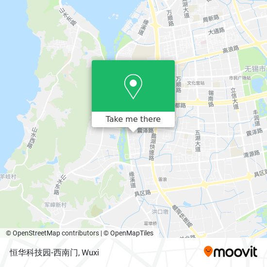 恒华科技园-西南门 map
