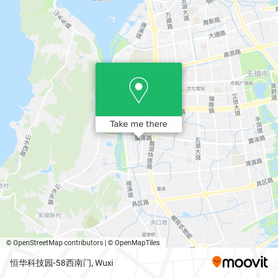 恒华科技园-58西南门 map