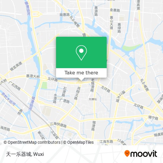天一乐器城 map