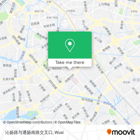 沁扬路与通扬南路交叉口 map