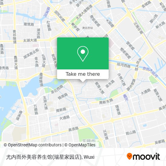 尤内而外美容养生馆(瑞星家园店) map