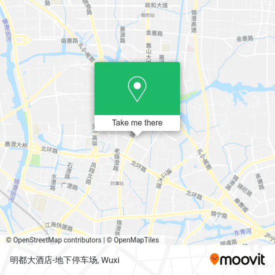 明都大酒店-地下停车场 map