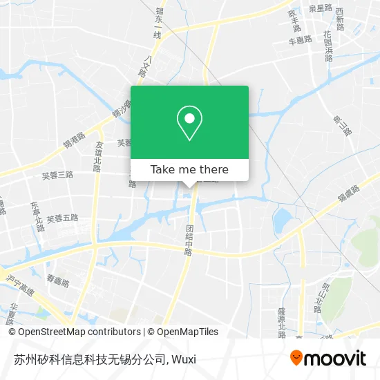 苏州矽科信息科技无锡分公司 map