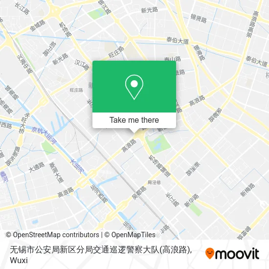 无锡市公安局新区分局交通巡逻警察大队(高浪路) map