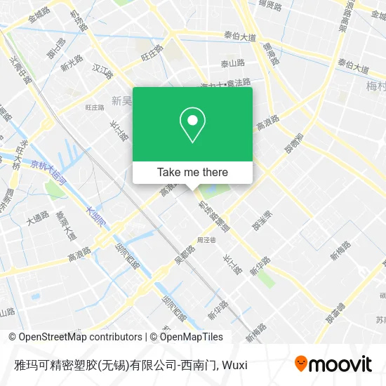雅玛可精密塑胶(无锡)有限公司-西南门 map