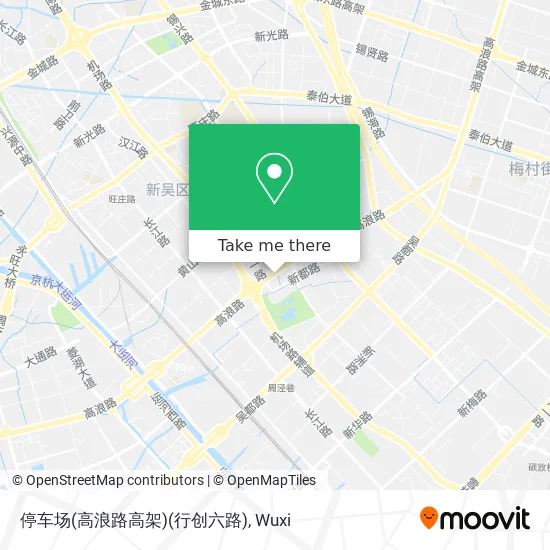 停车场(高浪路高架)(行创六路) map