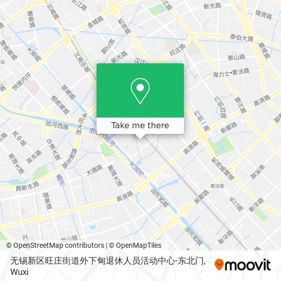 无锡新区旺庄街道外下甸退休人员活动中心-东北门 map