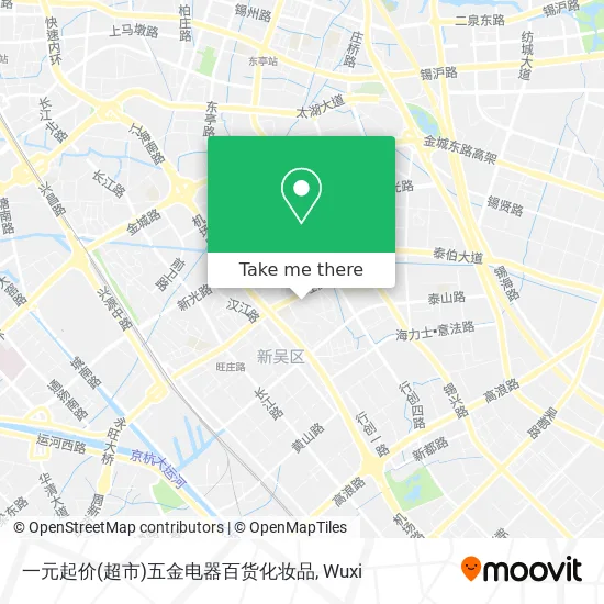 一元起价(超市)五金电器百货化妆品 map