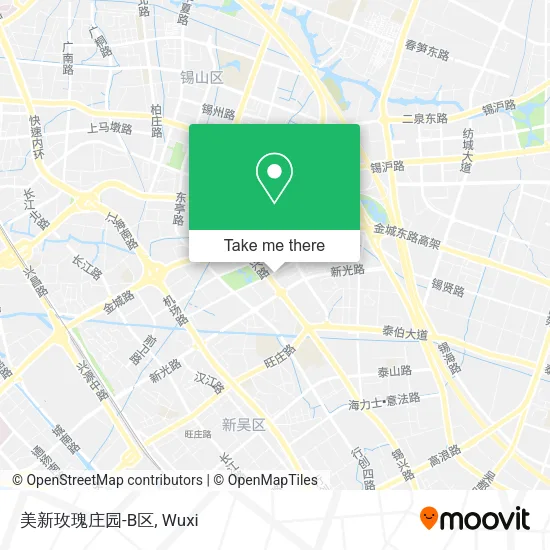美新玫瑰庄园-B区 map