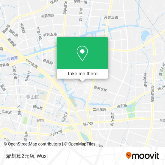 聚划算2元店 map