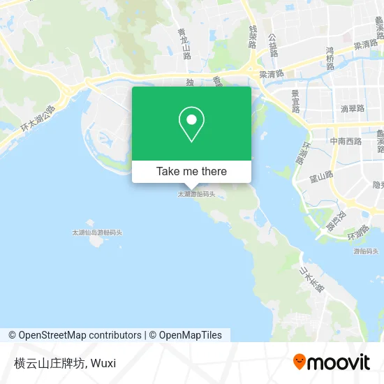 横云山庄牌坊 map