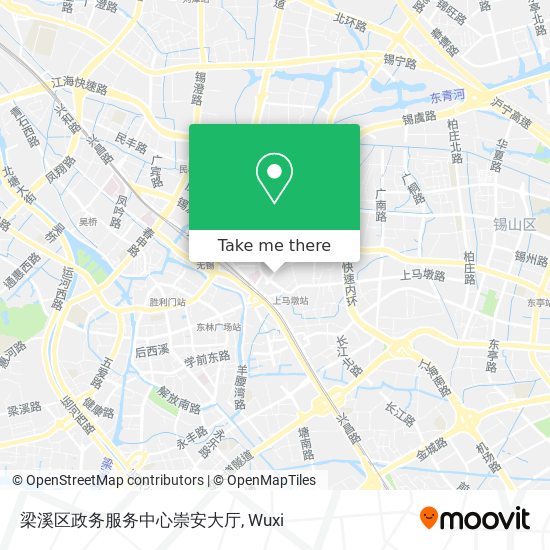 梁溪区政务服务中心崇安大厅 map