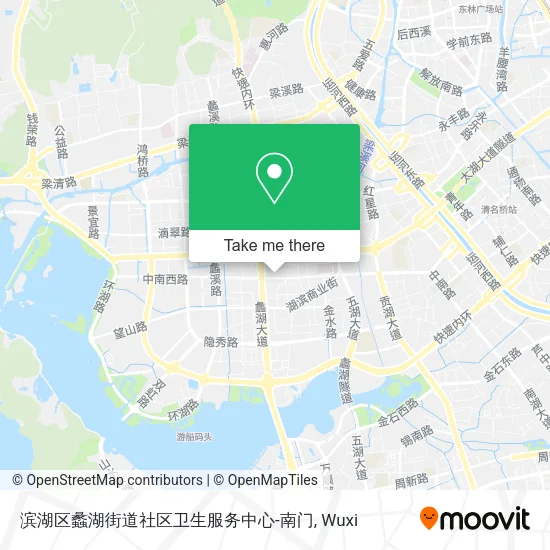 滨湖区蠡湖街道社区卫生服务中心-南门 map