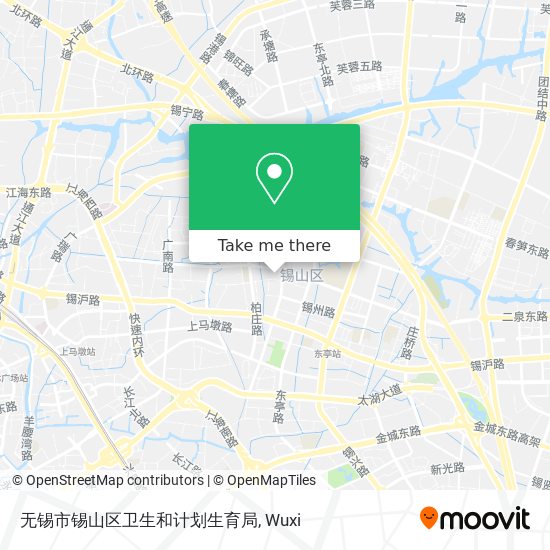 无锡市锡山区卫生和计划生育局 map