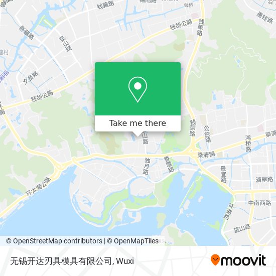 无锡开达刃具模具有限公司 map