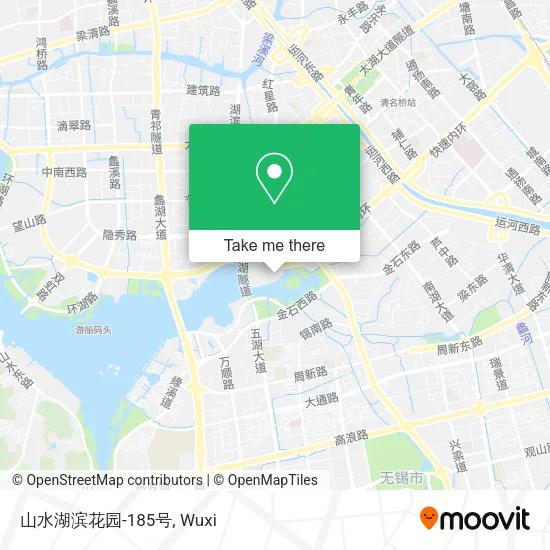 山水湖滨花园-185号 map