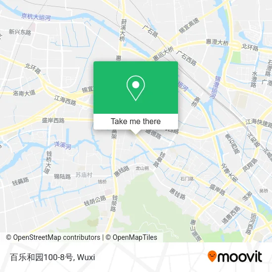 百乐和园100-8号 map