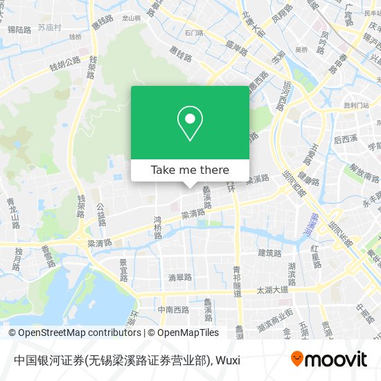 中国银河证券(无锡梁溪路证券营业部) map