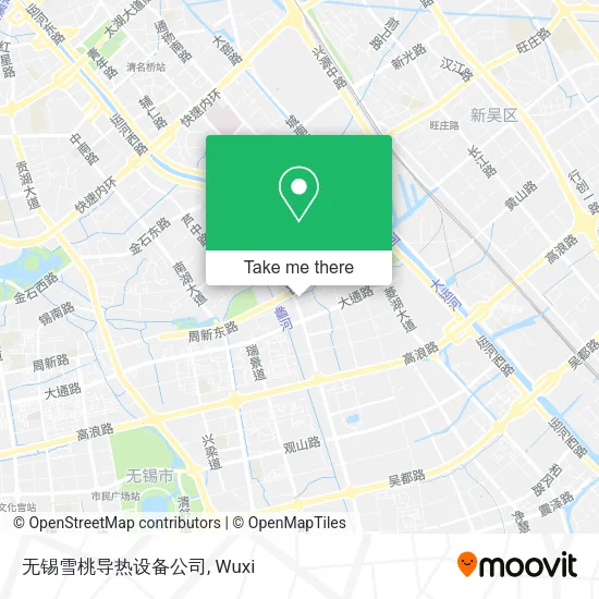 无锡雪桃导热设备公司 map