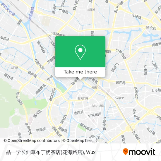 晶一学长仙草布丁奶茶店(花海路店) map
