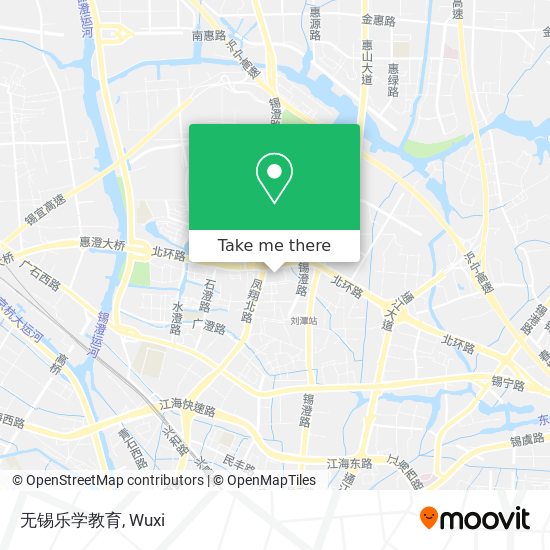 无锡乐学教育 map