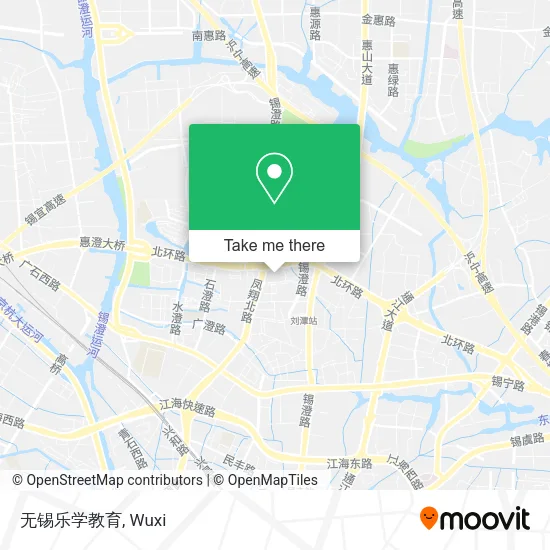 无锡乐学教育 map