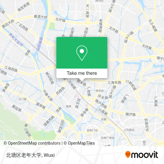 北塘区老年大学 map