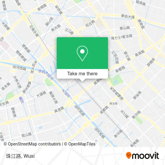 珠江路 map