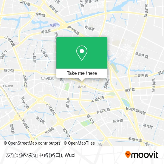 友谊北路/友谊中路(路口) map