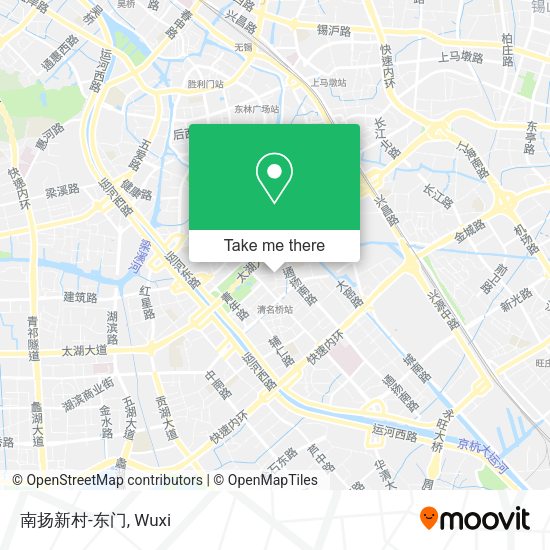 南扬新村-东门 map