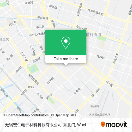 无锡宏仁电子材料科技有限公司-东北门 map