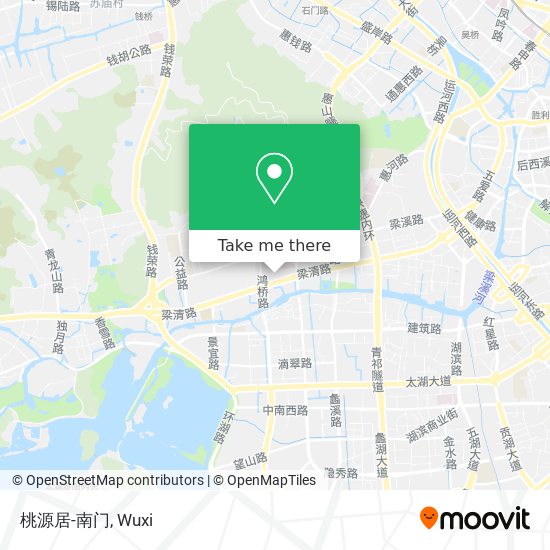 桃源居-南门 map