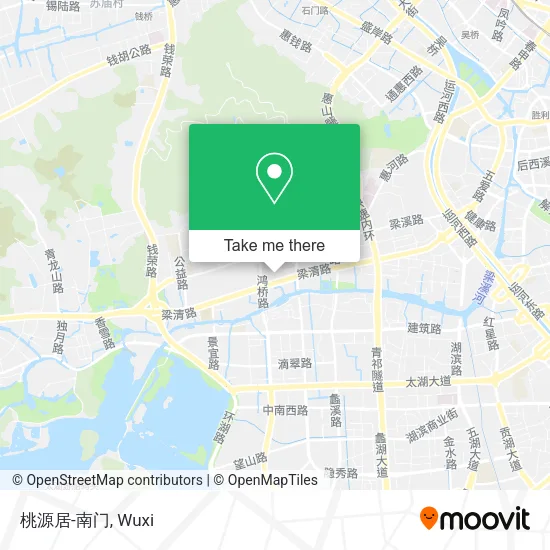 桃源居-南门 map