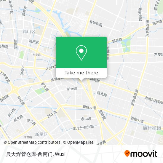 晨天焊管仓库-西南门 map