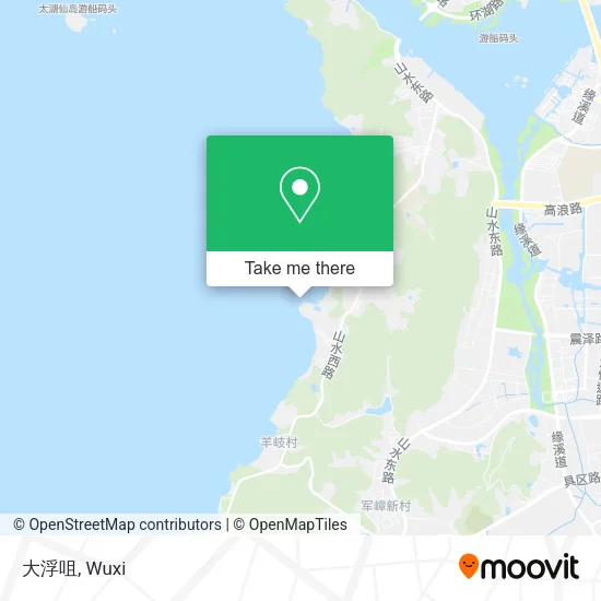 大浮咀 map