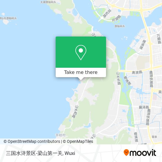 三国水浒景区-梁山第一关 map