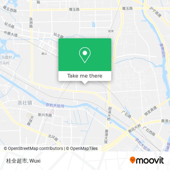 桂全超市 map