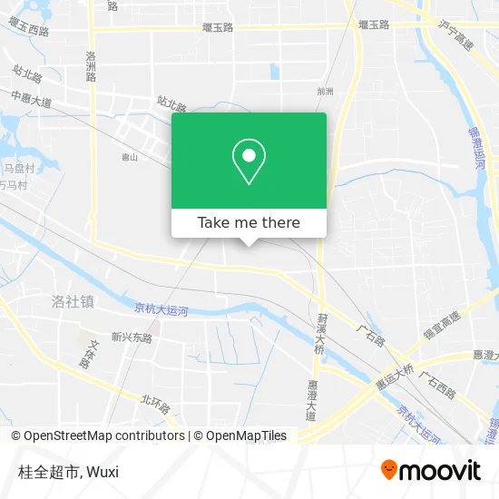 桂全超市 map