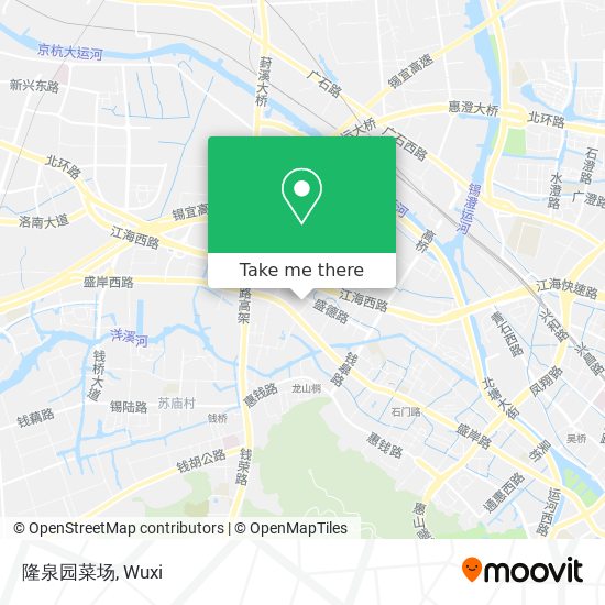隆泉园菜场 map