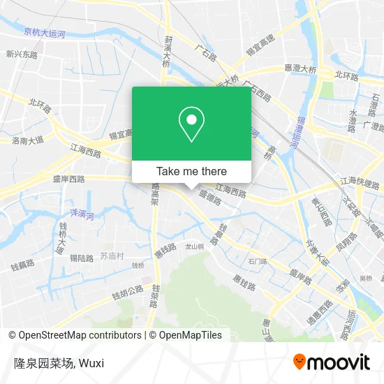 隆泉园菜场 map