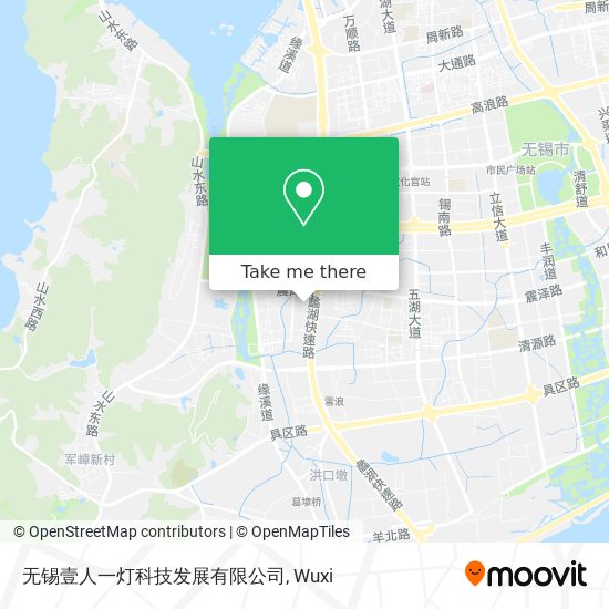 无锡壹人一灯科技发展有限公司 map
