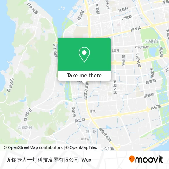 无锡壹人一灯科技发展有限公司 map