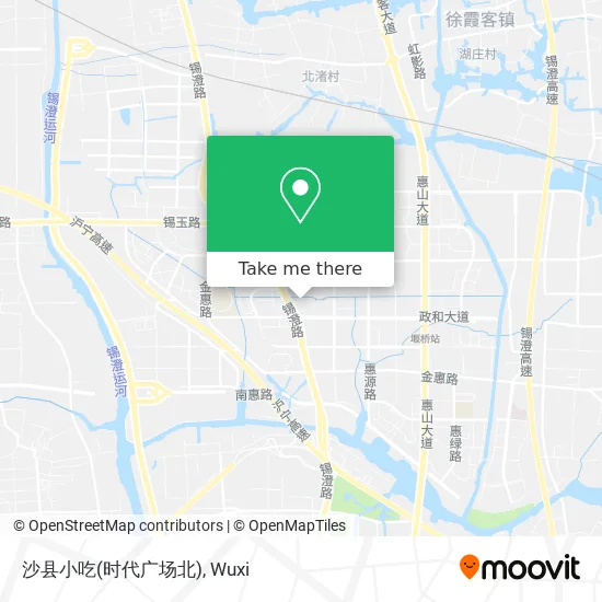 沙县小吃(时代广场北) map