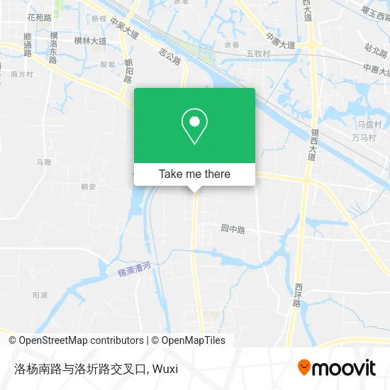 洛杨南路与洛圻路交叉口 map