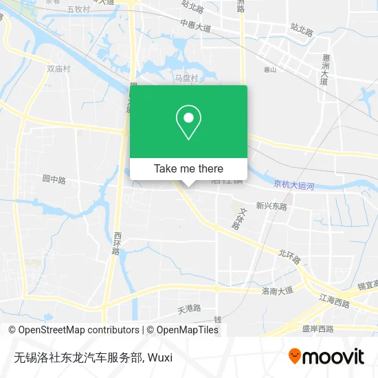 无锡洛社东龙汽车服务部 map