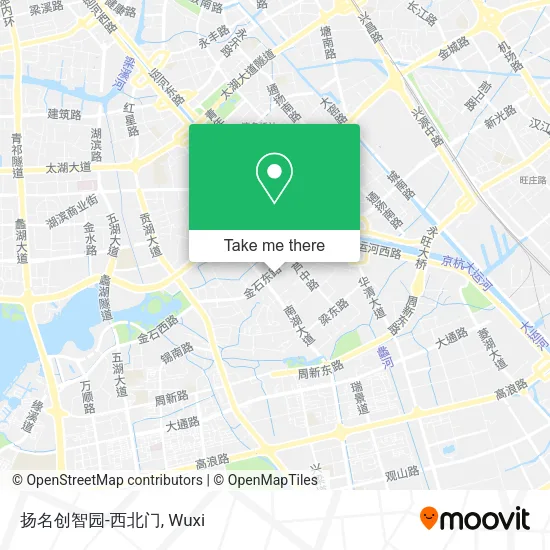 扬名创智园-西北门 map